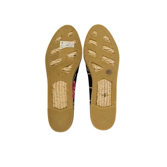 Gucci Vintage Seashell Print Canvas Espadrilles Flat EU Size 39 US Size 9 - Picture 10 of 13